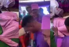 Moment groom and his friends showed up drunk at his traditional wedding