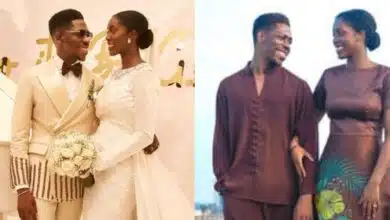 Moses Bliss marks 3 months marital bliss with wife, Marie Wiseborn
