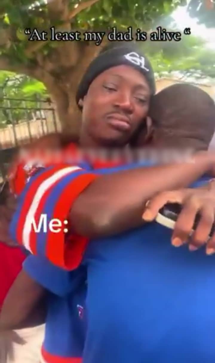 DJ Chicken meets father first time