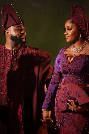 davido God's time video wedding