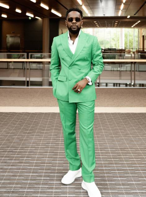 Patoranking builds football stadium for his childhood community