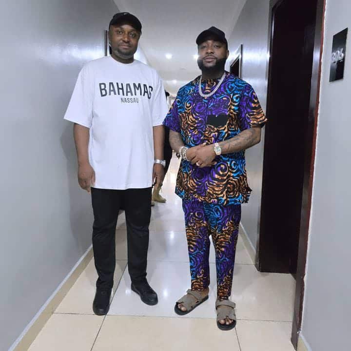 Israel DMW and his boss Davido