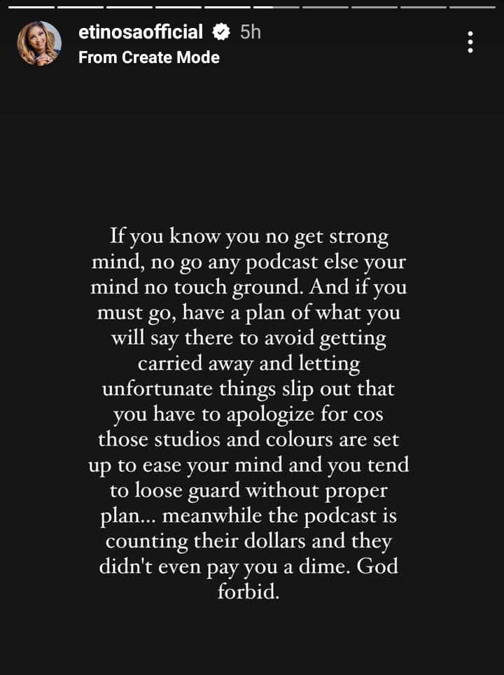 Etinosa Idemudia offers advice to colleagues planning to attend podcasts