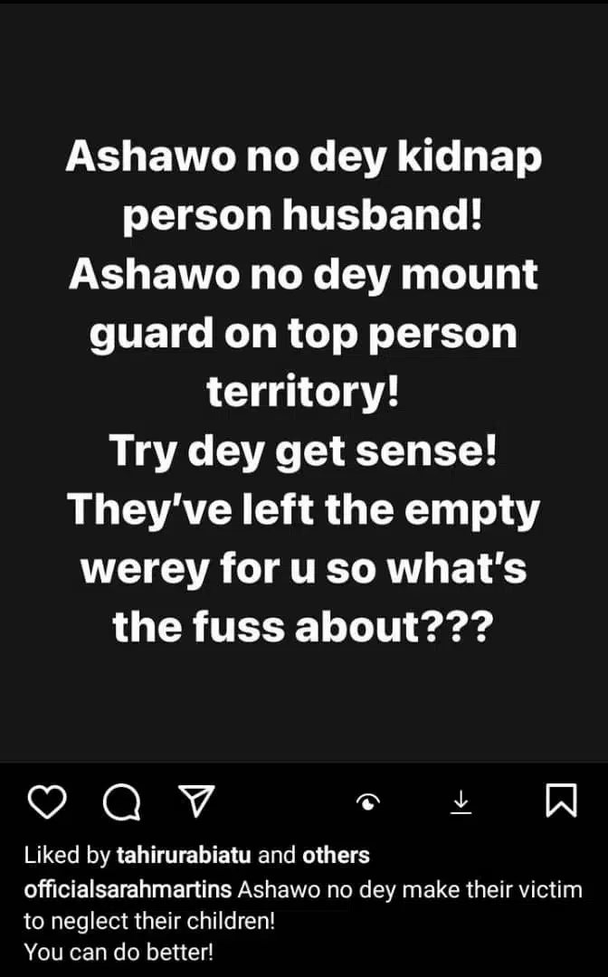 Sarah Martins blasts Judy Austin following her reaction to backlash against Yul Edochie