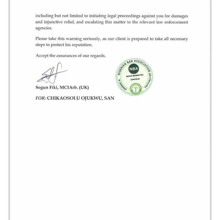 Davido issues a cease and desist order to Damny Krane