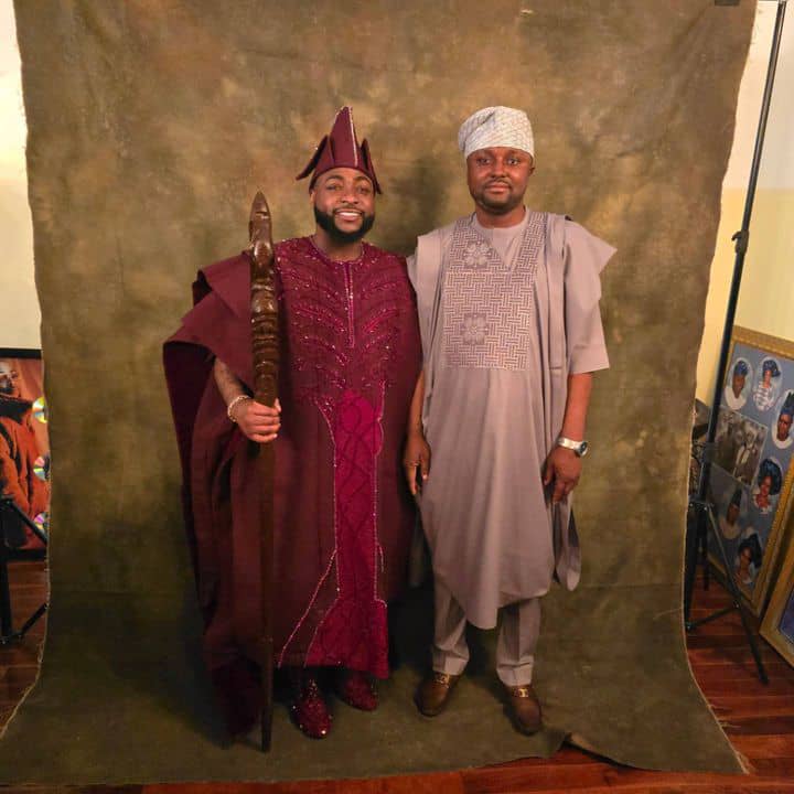 Israel DMW and his boss, Davido