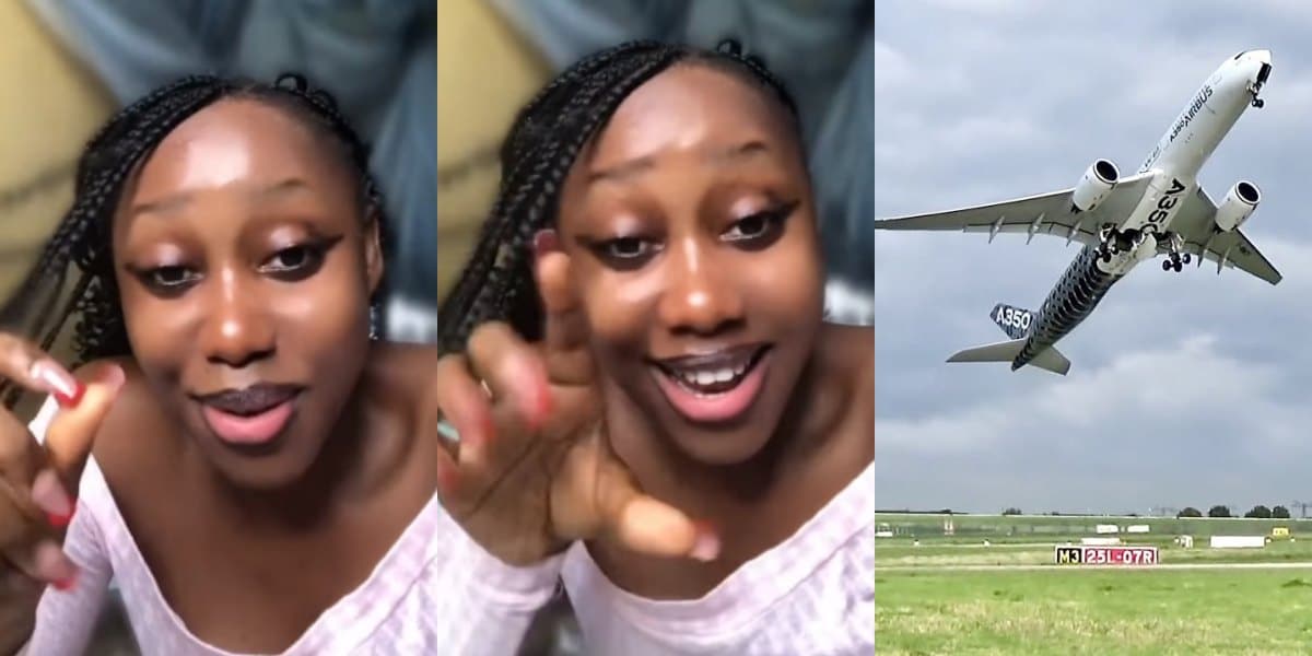 lady fly economy class broke men man