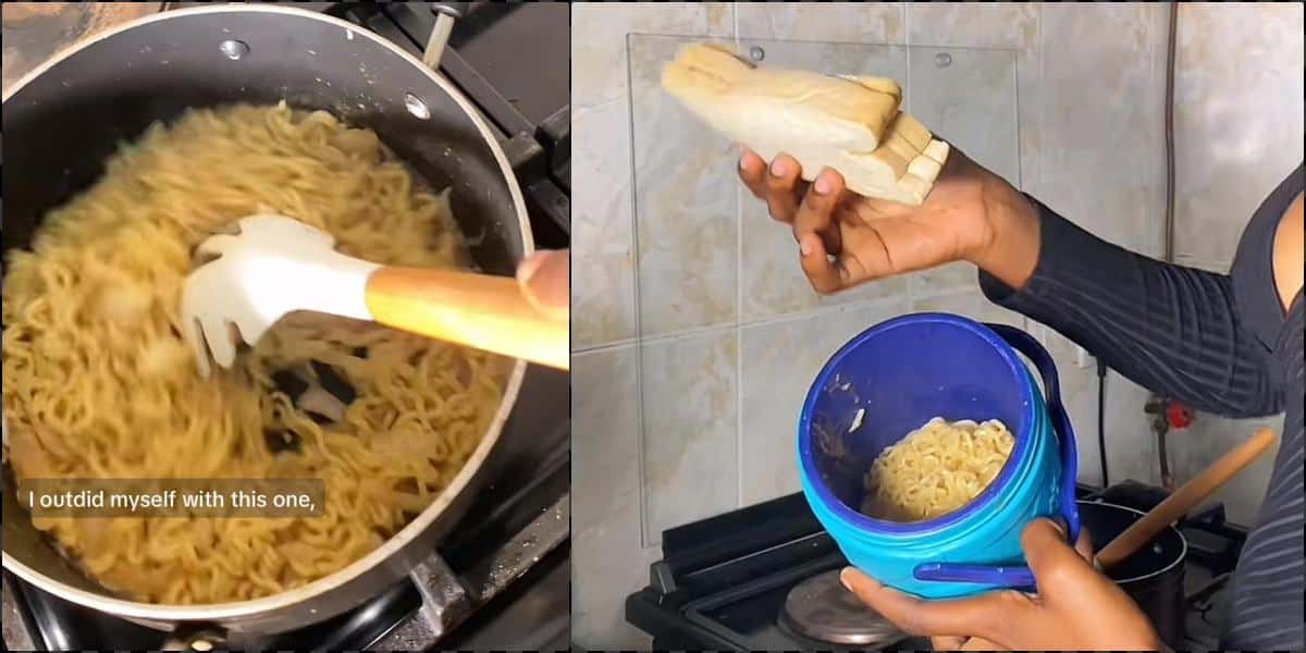 19-year-old wife flaunts lunch for husband on first day at new job