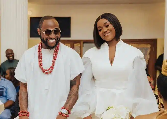 Davido's father touches down wedding