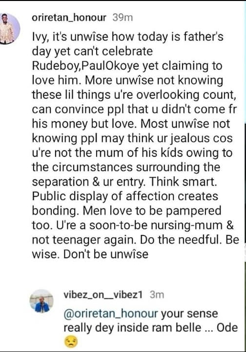 ivy ifeoma paul okoye's father's day