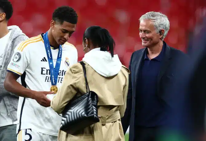"Now you come to Fenerbahçe" - Mourinho tells Bellingham after fulfilling his mother's wish on UCL final night