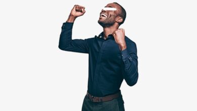 Man celebrates win as he completes task to go on date with crush