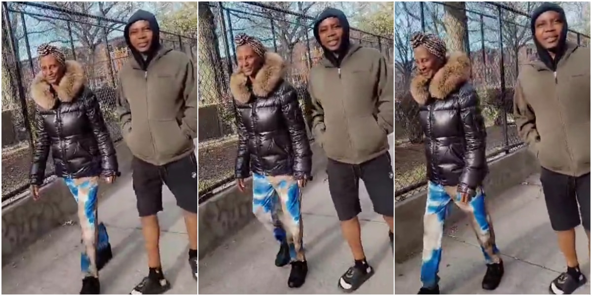 Grandma over the moon as she travels to US for the first time, vows never to return home