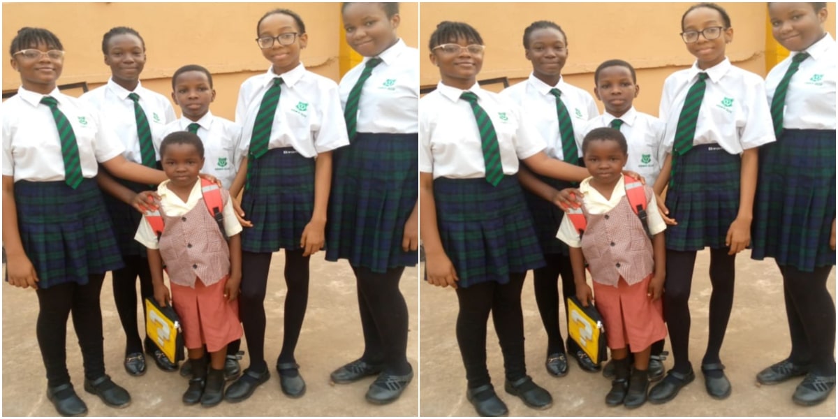 Secondary school students adopt 'helpless' little girl