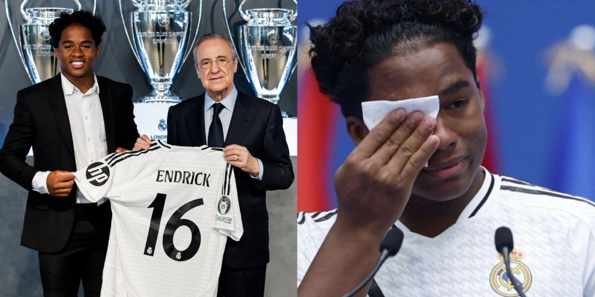 "I have no words to describe how I feel" - emotional Endrick Felipe embarks on Real Madrid journey
