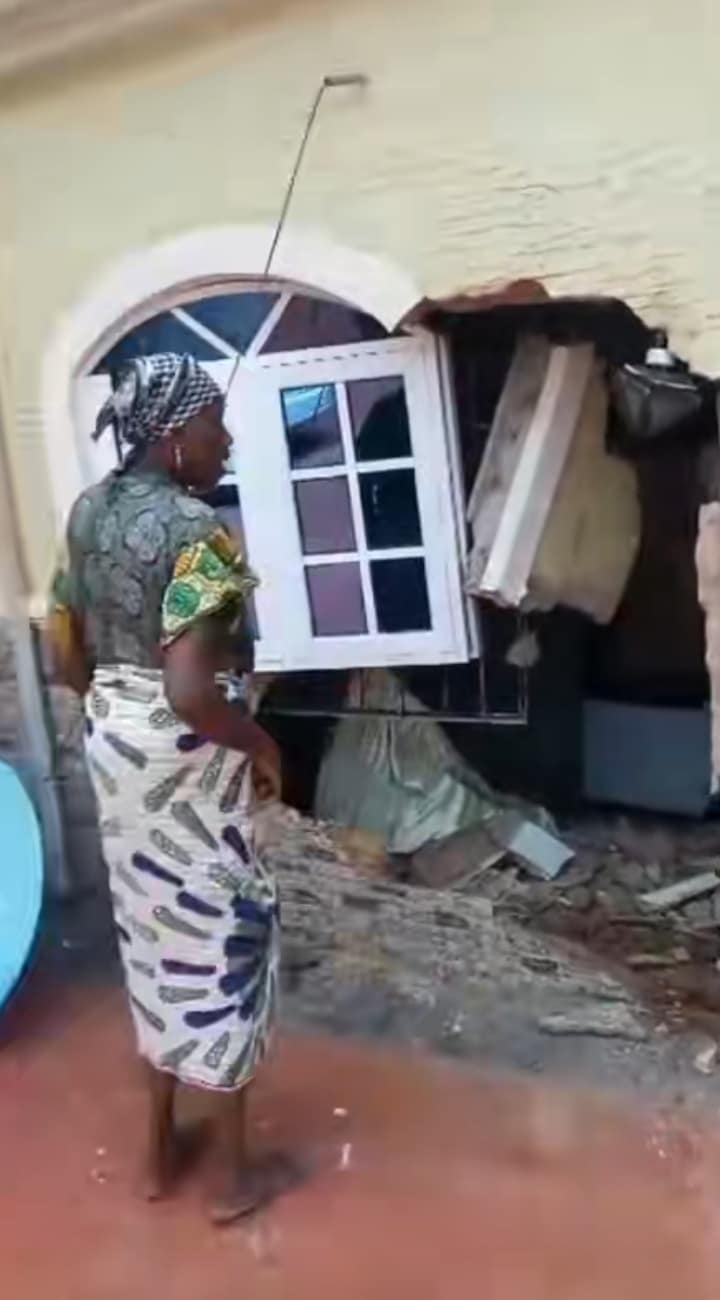 Man cries out after asking brother to wash car only for him to crash it into their house 