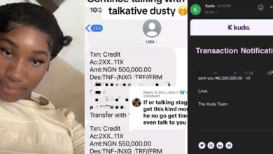 Nigerian lady receives ₦2.5 million gift for telling man her name