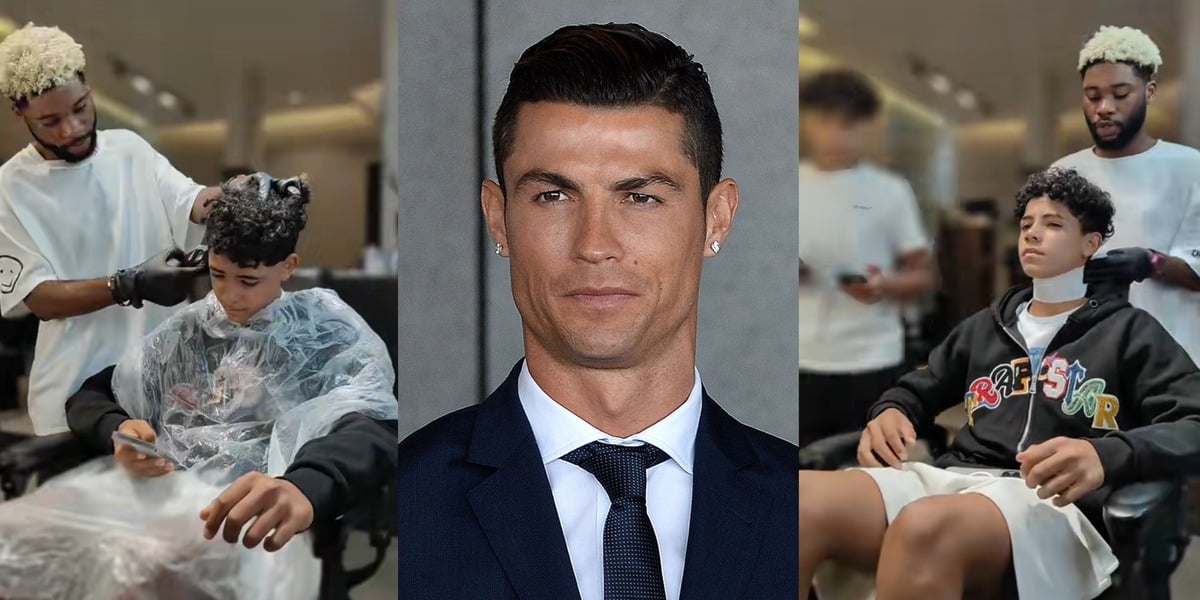 Cristiano Ronaldo laments as son spends k weekly on haircut, k allowance on clothes, girlfriends