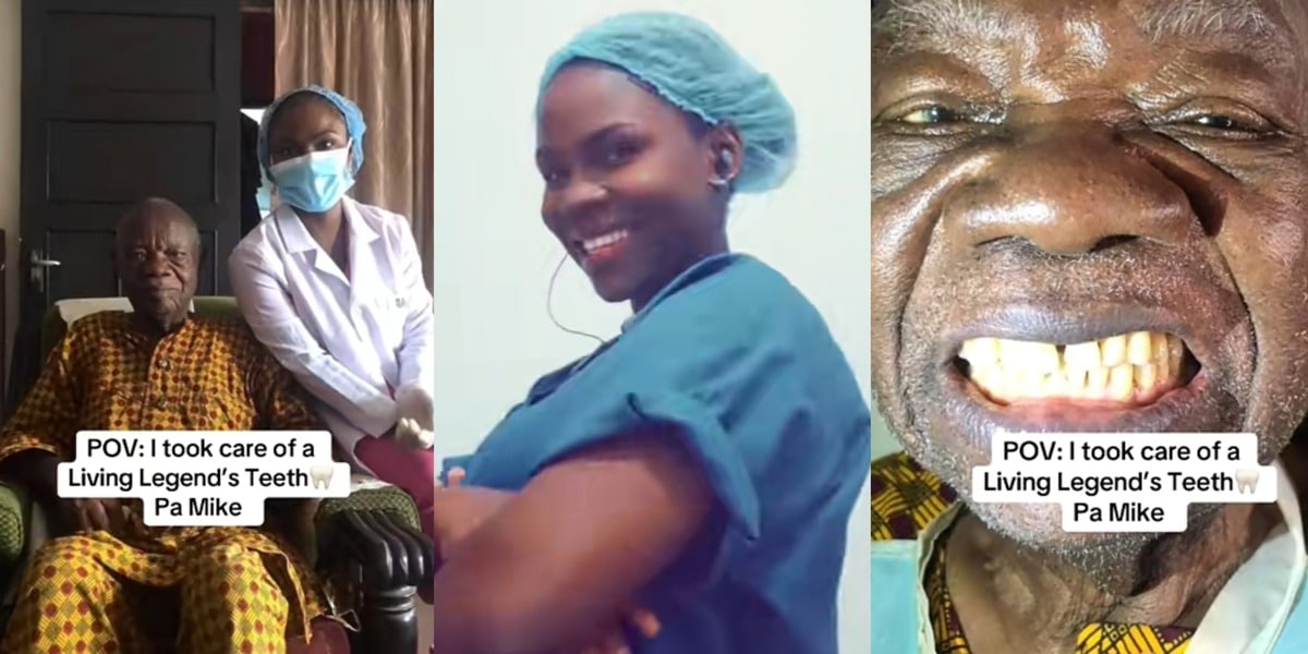 Nigerian dentist accused of chasing clout after free dental service to Mike Ejeagha