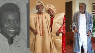 Joke Silva celebrates husband, Olu Jacobs on his 82nd birthday