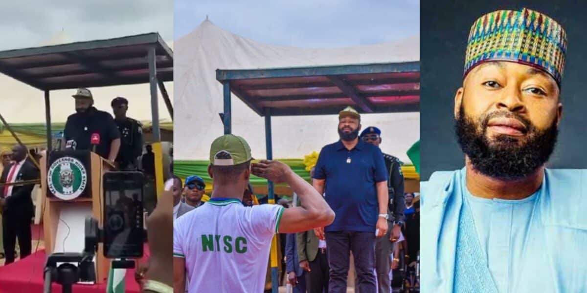 Moment Niger State governor announces N200K bonus for each corper serving in the state