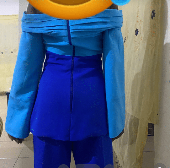 Laments as she shows off birthday dress she received from tailor vs what she ordered 