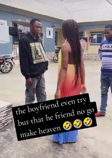 Man fumes as girlfriend shaves her hair after giving her N15K to plait