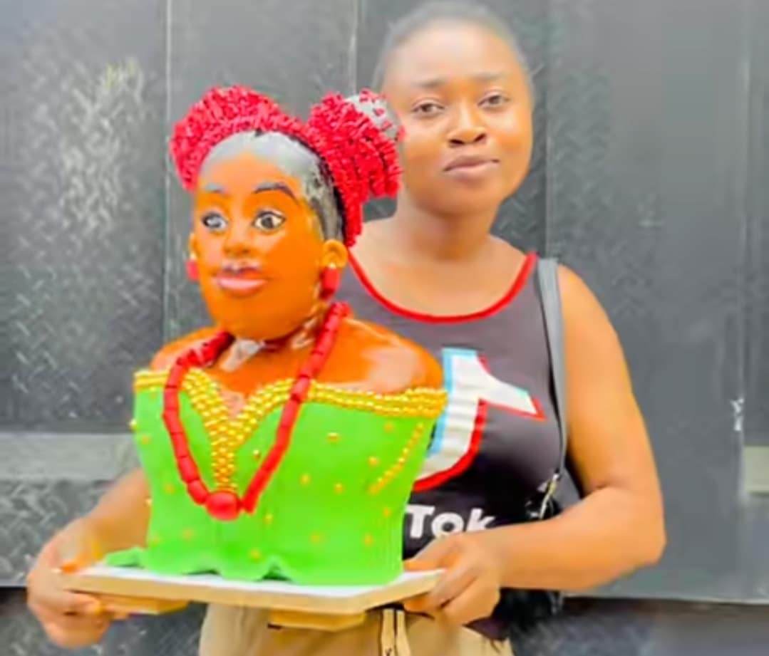 Nigerian baker's cake fails to sell as people say it looks like a human