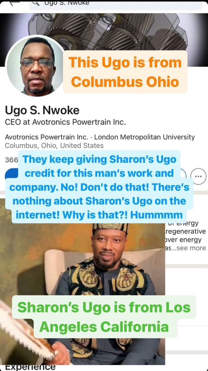 Sharon Ooja's husband, Ugo Nwoke accused of identity theft, alleged real name revealed 