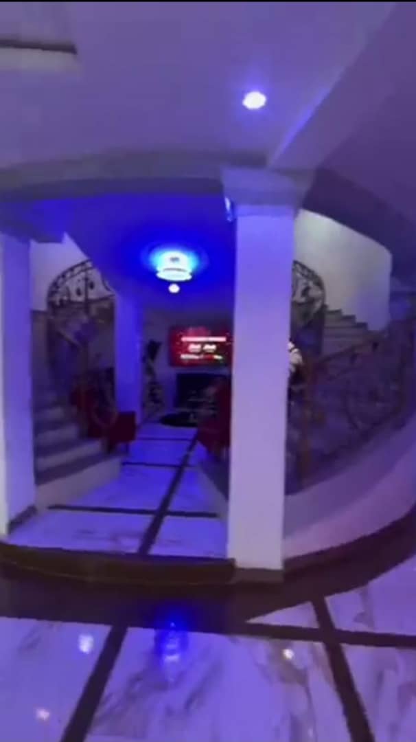 Lady shows off luxurious private hotel her father built in her name