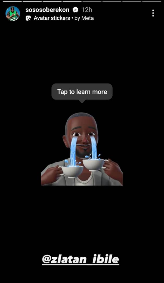 Soso Soberekon sheds tears as he loses k bet to Zlatan Ibile after Spain defeat England in finals