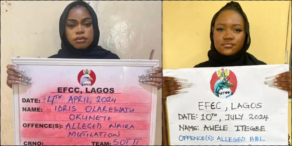 Student recreates Bobrisky's mugshot on costume day