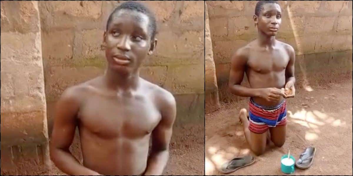 Boy nabbed while attempting to poison mother's tea