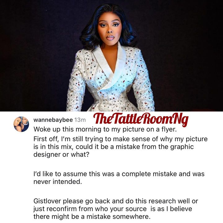 Wanneka debunks allegations of being one of Godswill Akpabio's side chics