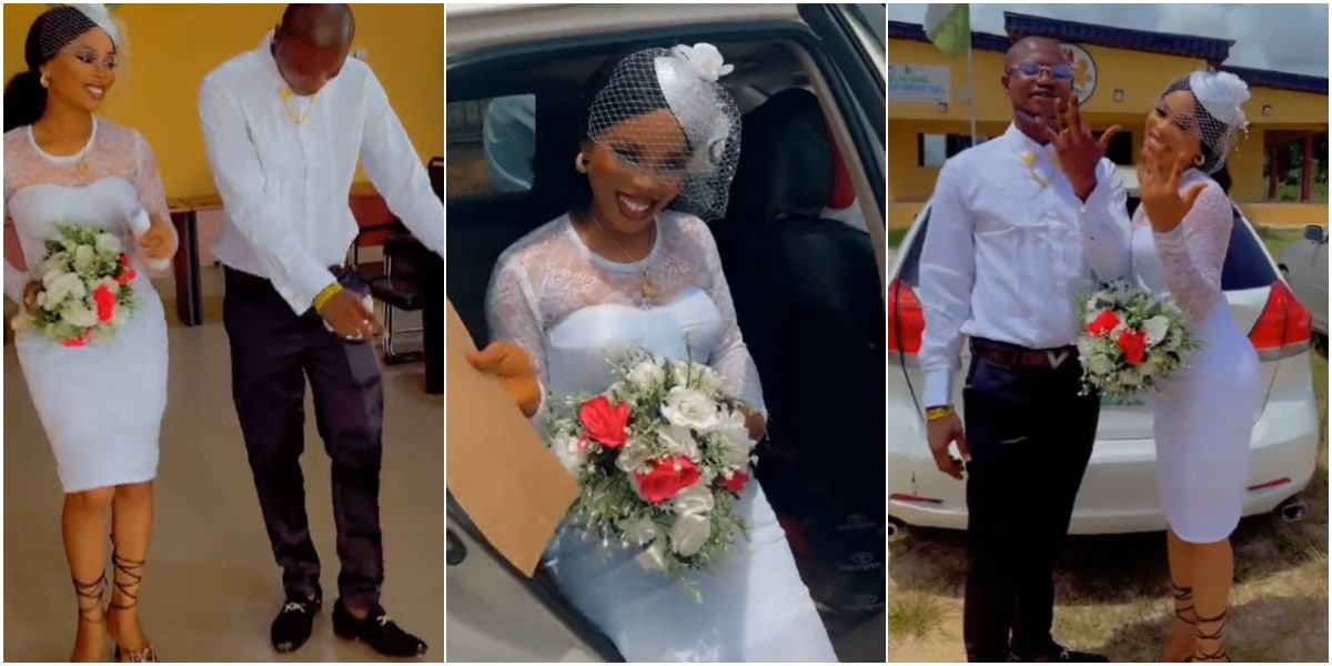 Lady over the moon as she meets future husband just a day after breaking up with ex