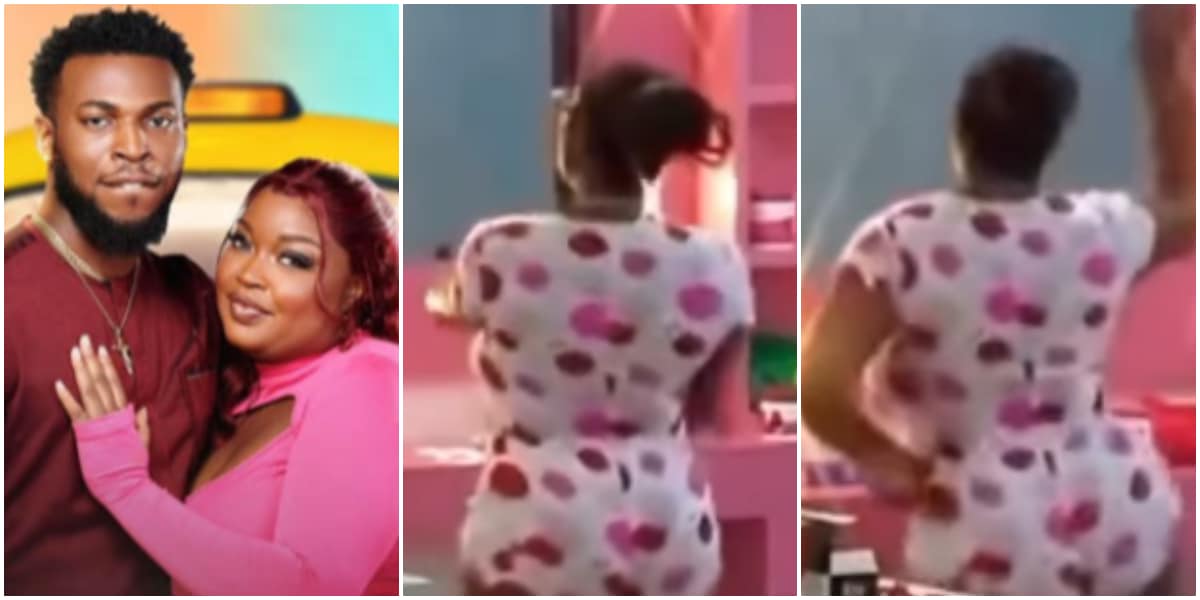 finally seeing her period.