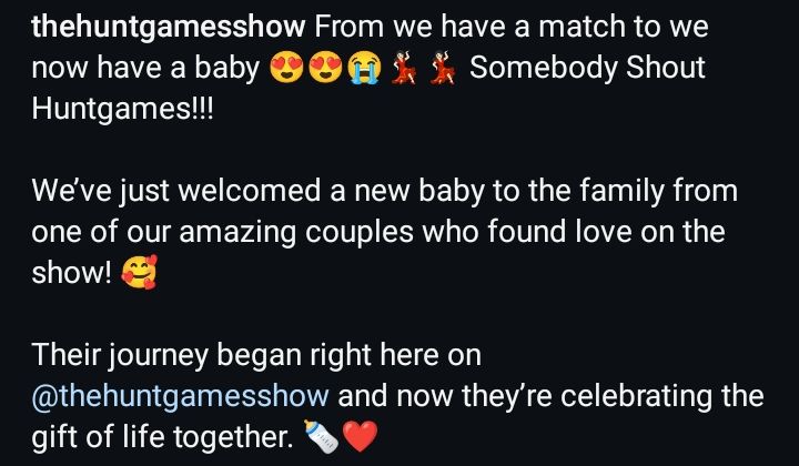 The Huntgame Instagram post