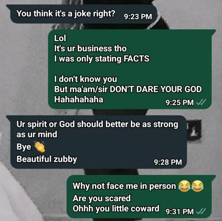 IMSU student shares troubling messages received, vows to defy odds IMSU student shares troubling messages received, vows to defy odds