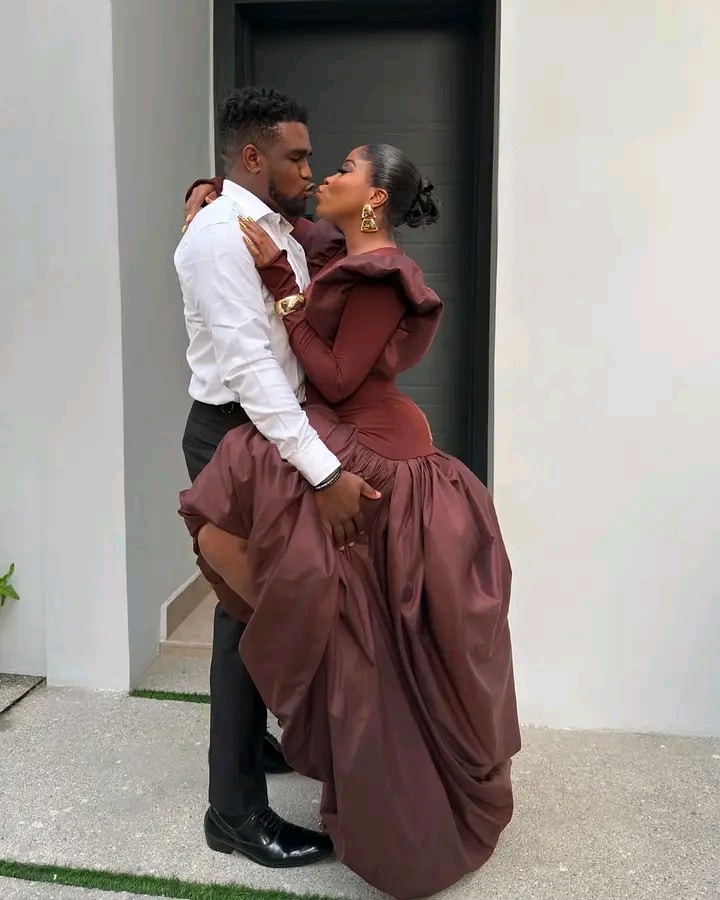 Veekee James and Femi Atere