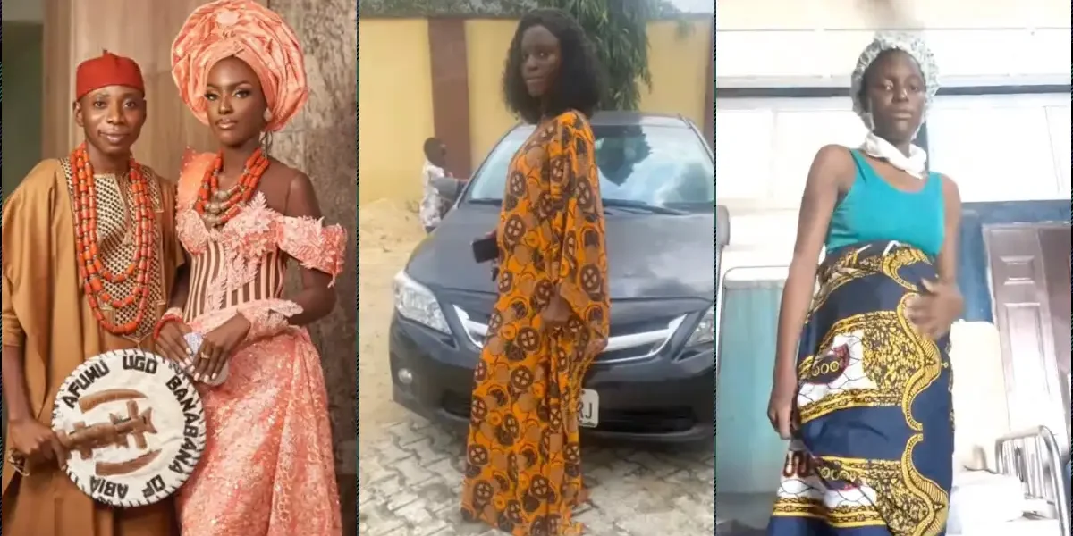 Lady who wished to gain weight during pregnancy shares disappointment
