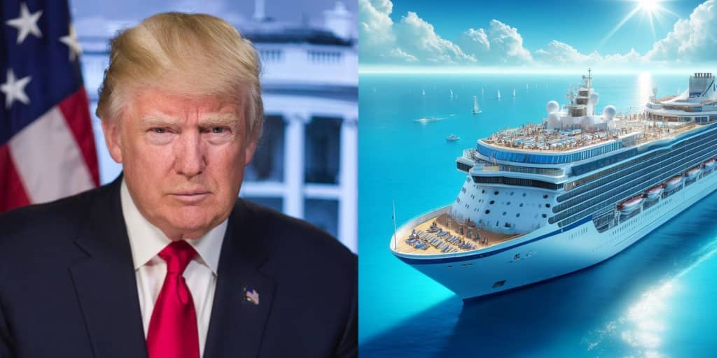 U.S. citizen allegedly books 4-year cruise ship to skip Donald Trump’s presidency