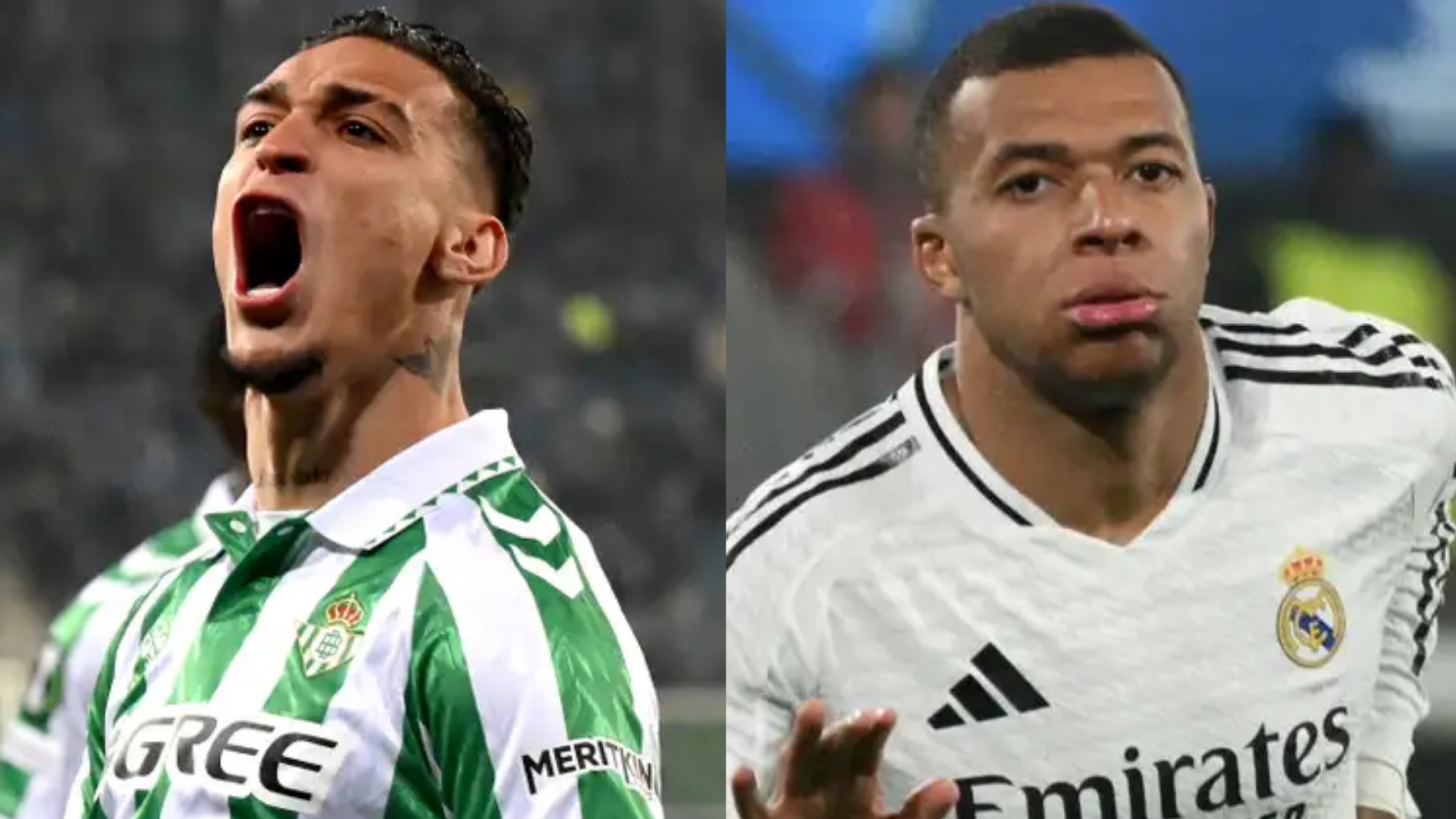 Antony Battle Mbappe For La Liga Player Of The Month Antony battle mbappe for la liga player of the month