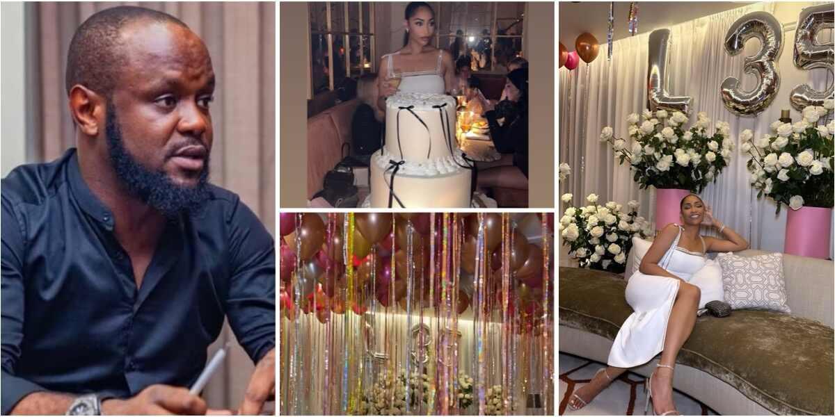 “Nigeria money” - Video of lavish birthday party Seyi Tinubu threw for wife Layal trends online