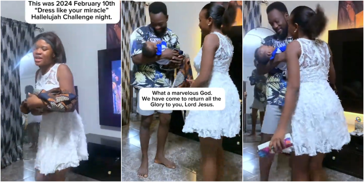 Hallelujah Challenge: Woman welcomes baby a year after participating, names child after Nathaniel Bassey’s song