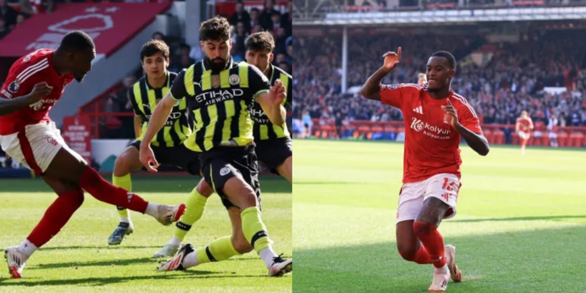 Hudson-Odoi stuns Man City as Forest tighten grip on top-four spot