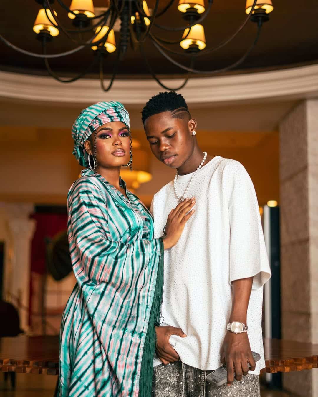 "I'll be making sure my baby is alright, but she go dey squeeze face; she frowns a lot" - Peller laments