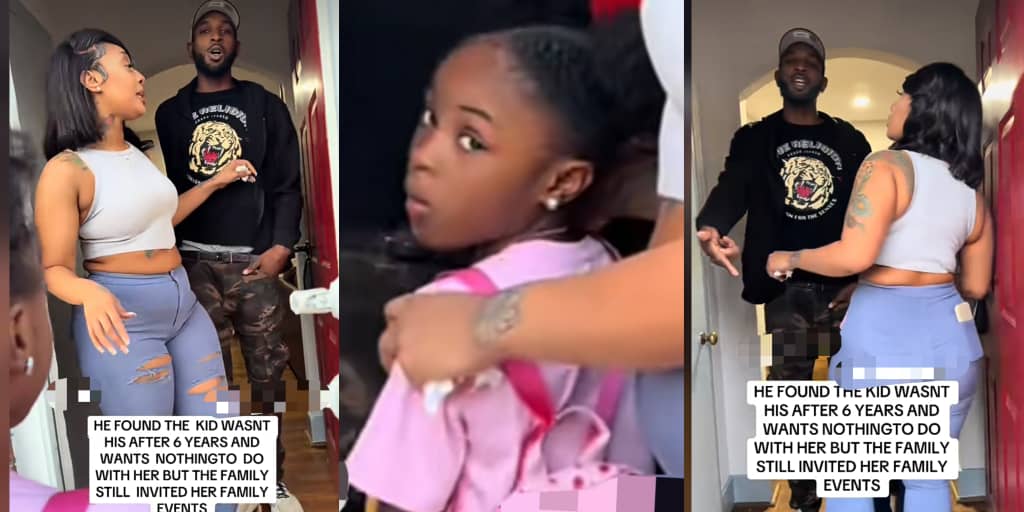 Man fumes as ex brings child to his family house after he discovers he isn’t the father