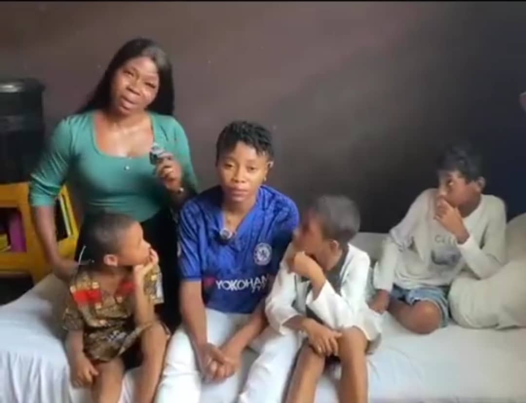 Lady calls out Pakistani boyfriend for neglecting her, 4 kids for a new wife