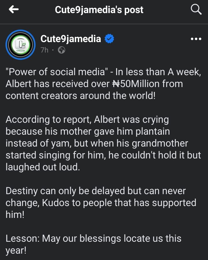 Cute9JaMedia post