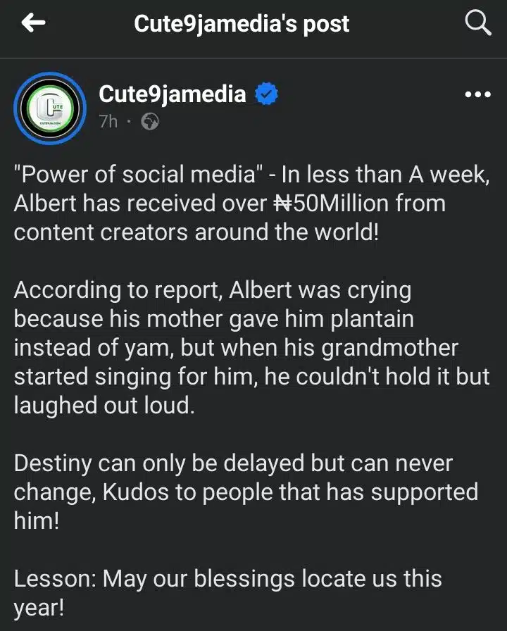 Cute9JaMedia post
